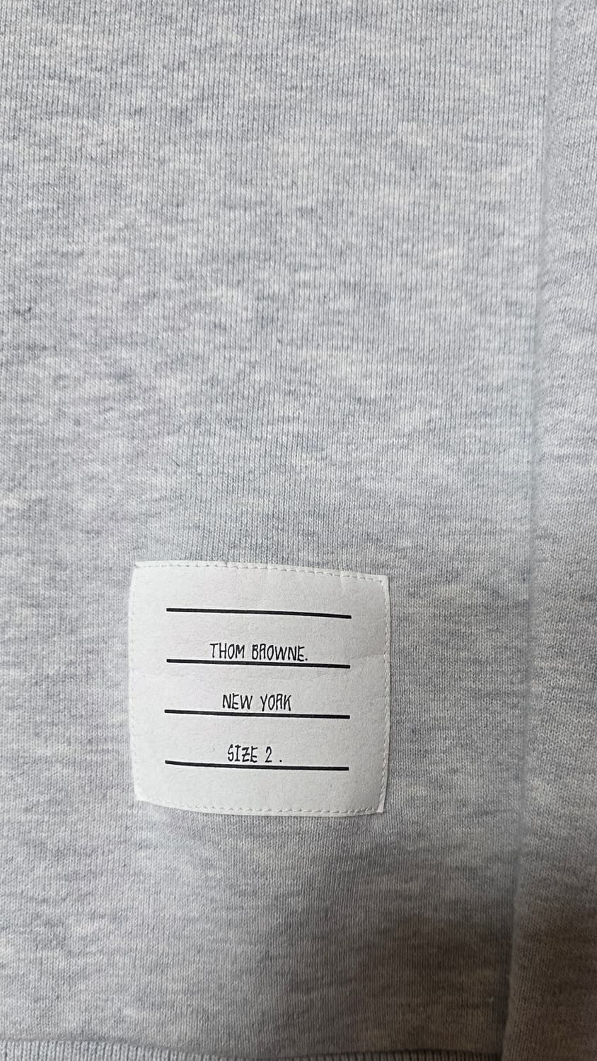 [2,새상품급]톰브라운 사선완장 맨투맨 상품이미지2