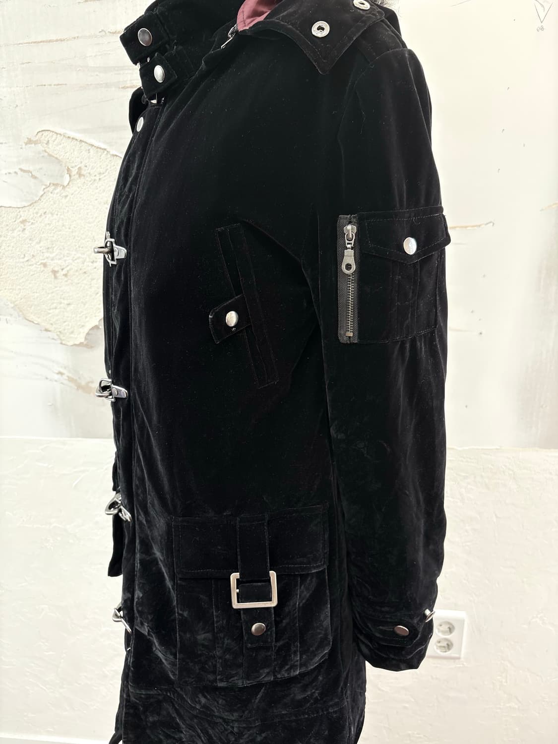 *Authentic*  Fireman Velvet Hooded Coat 상품이미지4