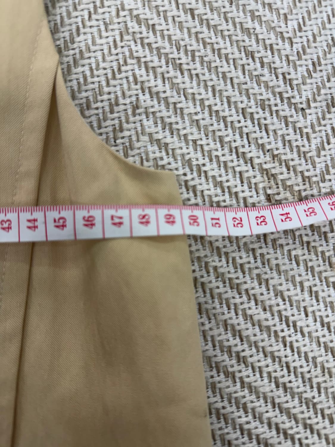 정품) O2ND 오즈세컨 한섬 22ss 레터링 베스트 자켓 76 상품이미지9