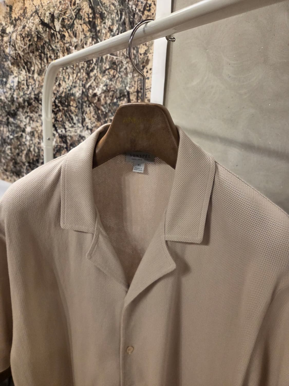 선스펠 오프칼라넥티셔츠 상품이미지2