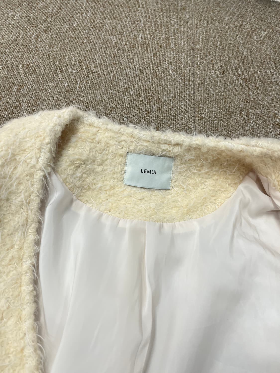  르뮈 부클 트위드 자켓 상품이미지4