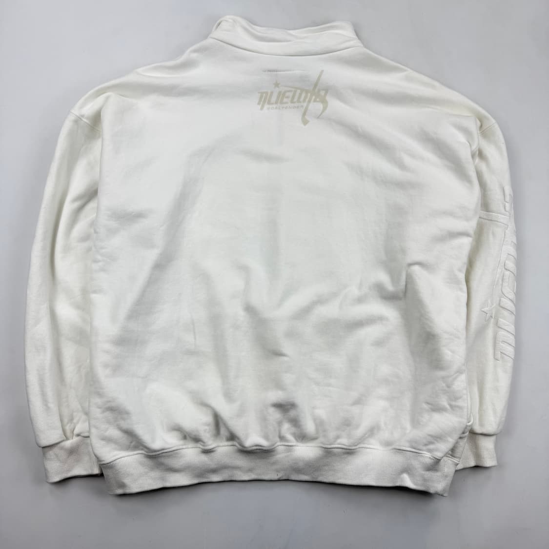 Tuewid 00 하프집업 화이트 상품이미지8