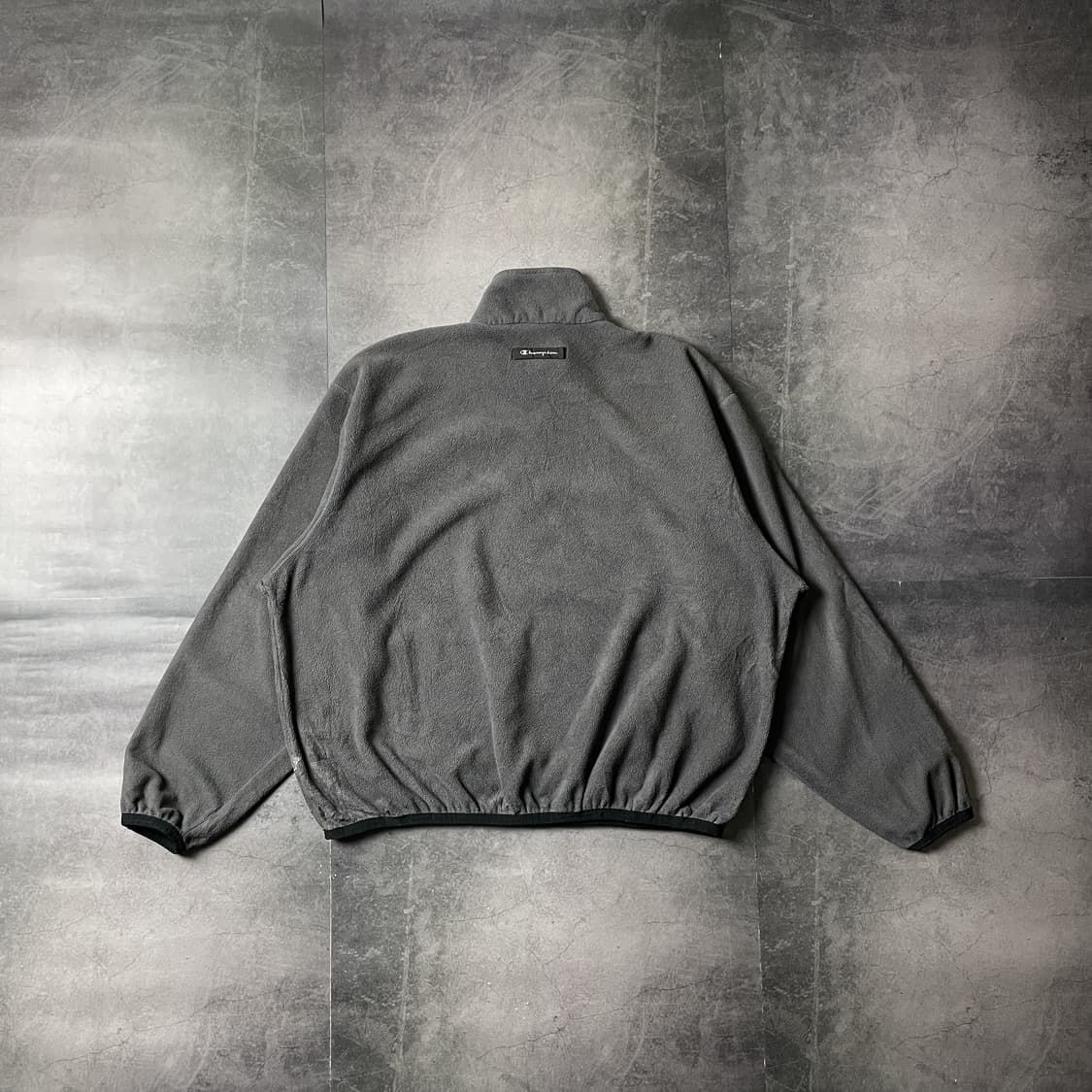 CHAMPION 00s 챔피온 빈티지 차콜 하프집업 플리스 A00553 상품이미지7