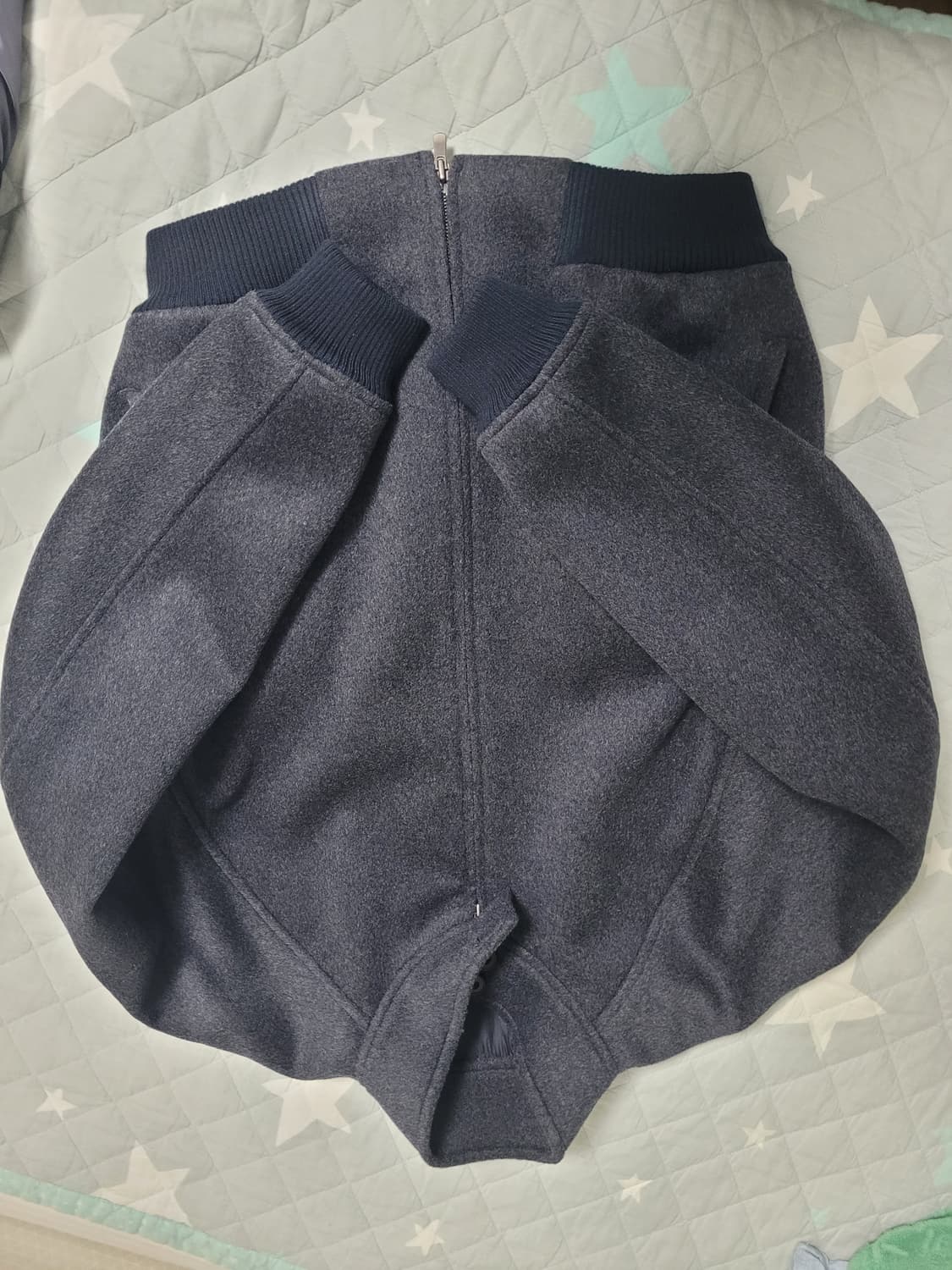 주앙옴므 울 해링턴 자켓 차콜 s 상품이미지1