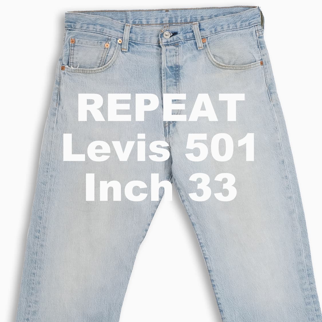 빈티지 리바이스 501 연청 33 인치 LV50133487 상품이미지1