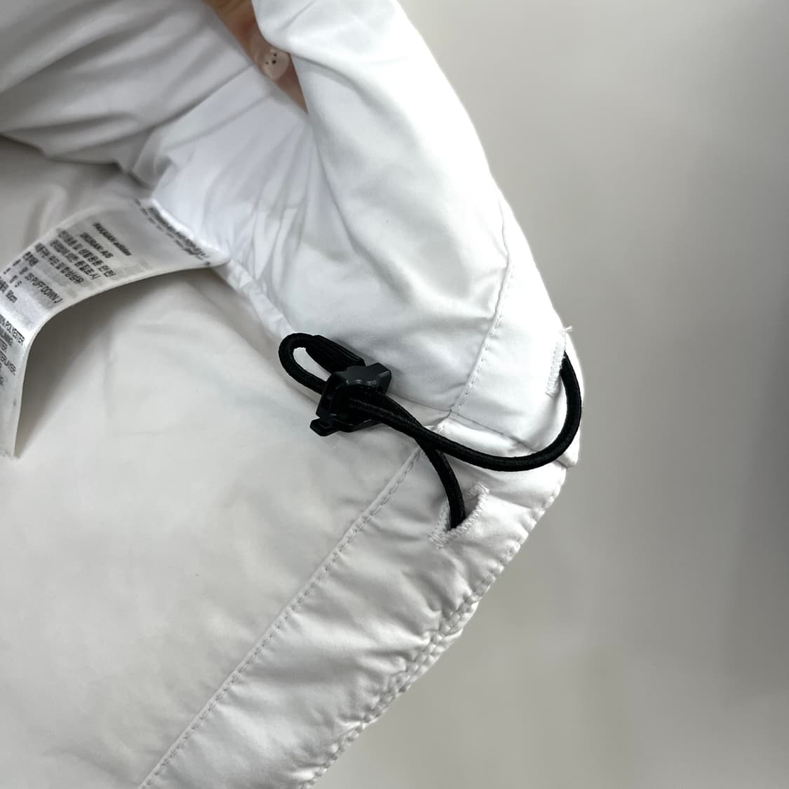 아디다스 덕다운 화이트 숏패딩 자켓 상품이미지5