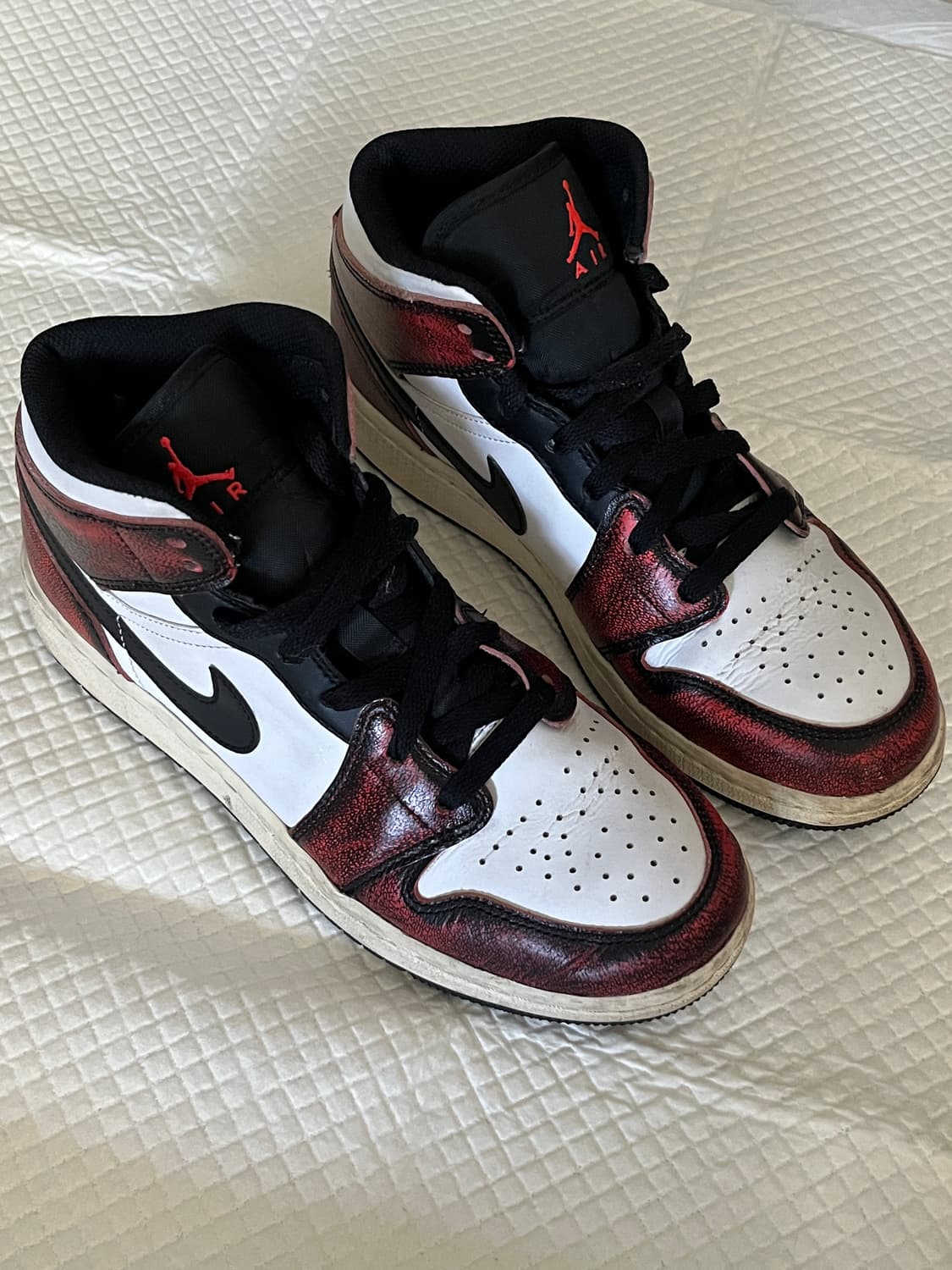 245) 나이키 에어 조던 1 SE 인프라레드 미드 빈티지 시카고 상품이미지2