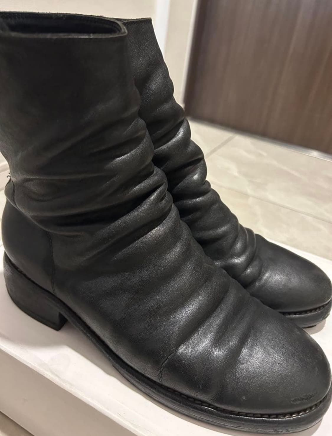 구이디 788 백지퍼 홀스 스킨 부츠 41 상품이미지3