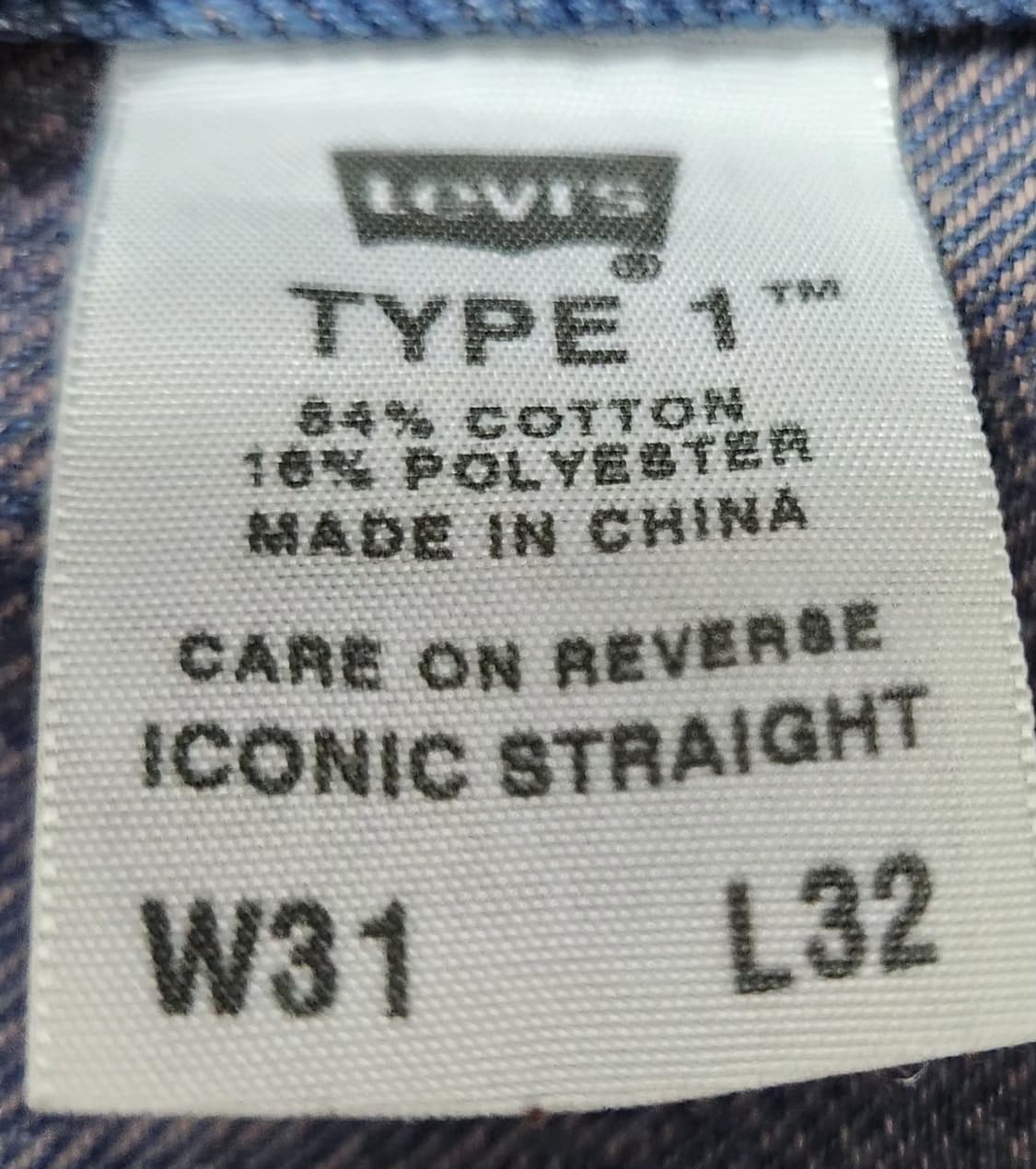 리바이스청바지 32인치 상품이미지6