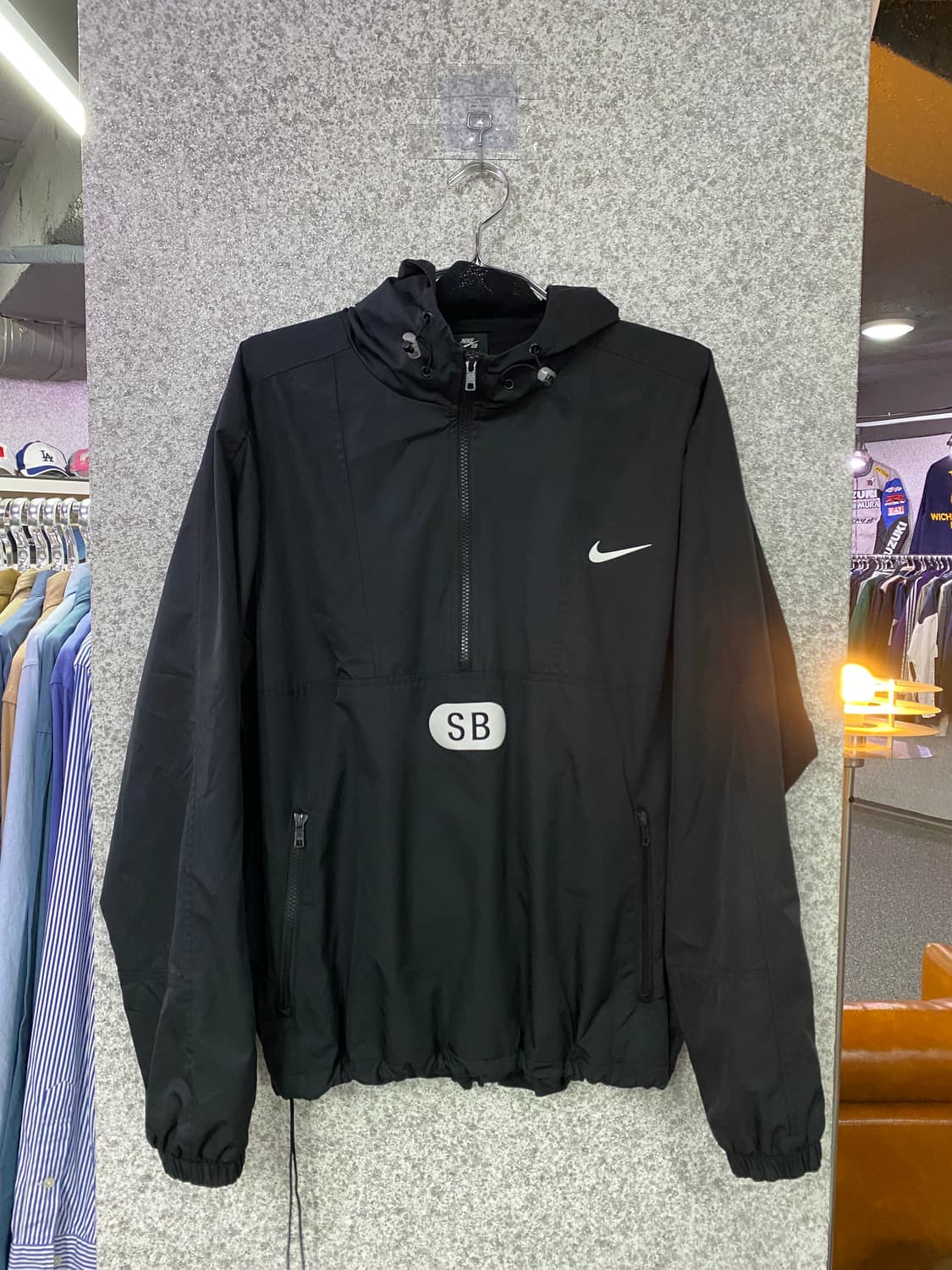 나이키 SB 아노락 바람막이 블랙 B5009 상품이미지2