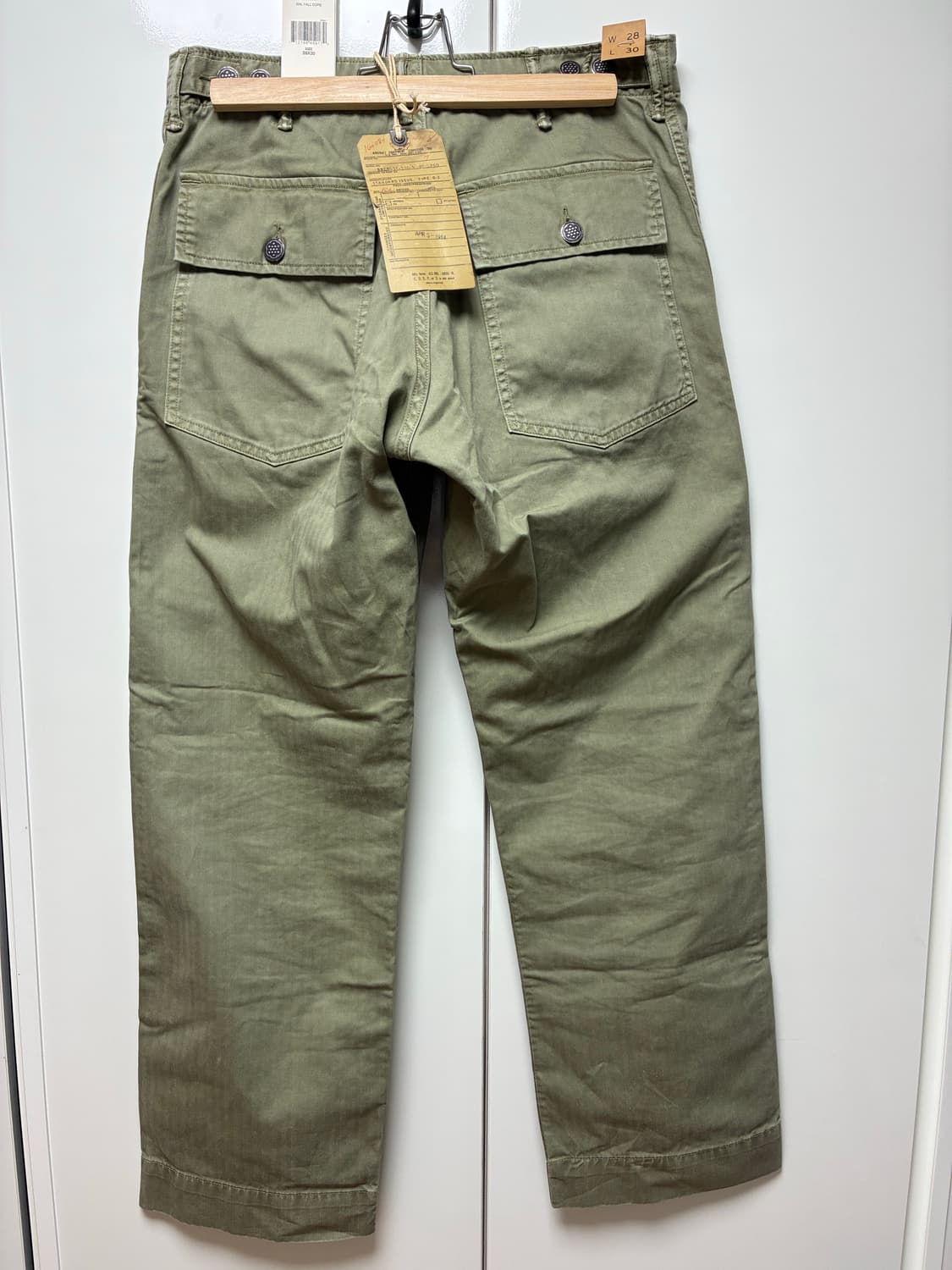 RRL 헤링본 퍼티그 28*30 상품이미지2