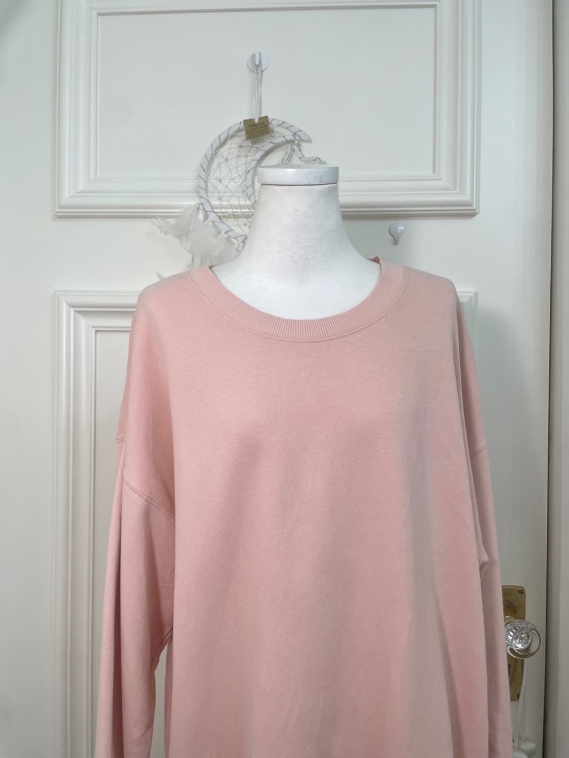 coral basic over cotton sweatshirts 상품이미지5