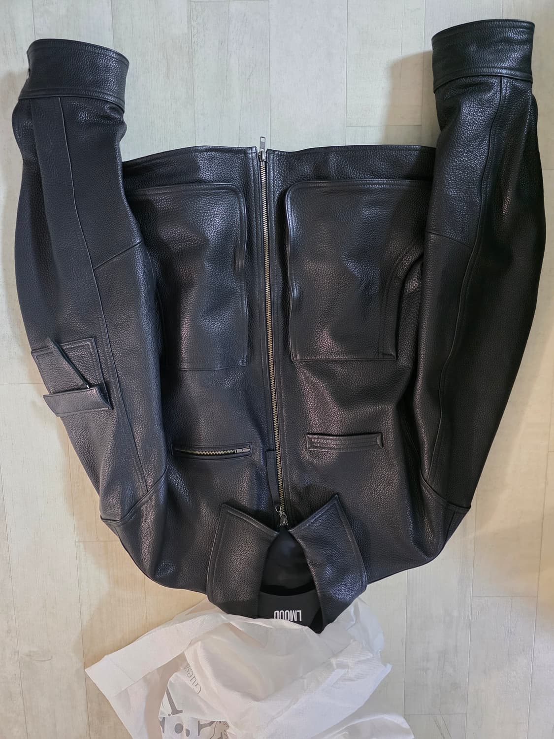 엘무드 데이비슨 카우하이드 레더 자켓 48 상품이미지3