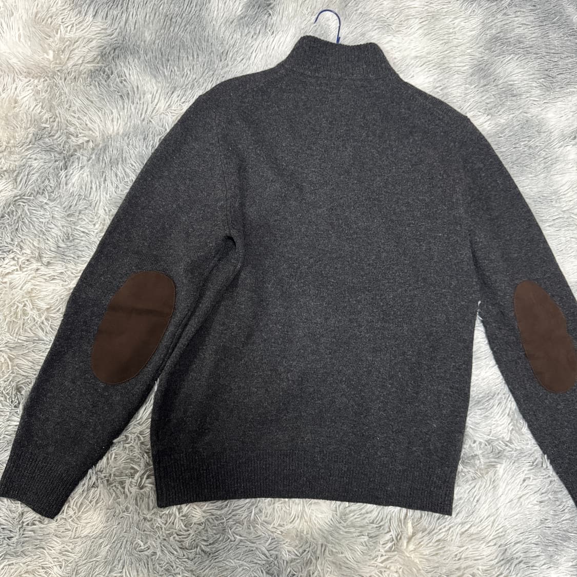 바버 패치 버튼 집업 가디건 L사이즈  상품이미지2