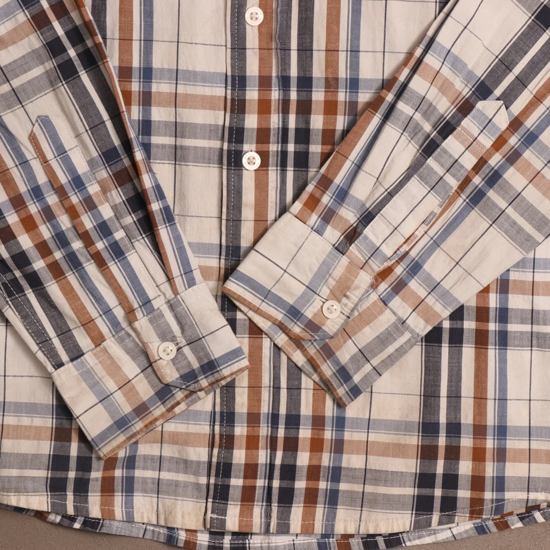 랭글러 코튼 체크 워크셔츠 A1735 상품이미지5