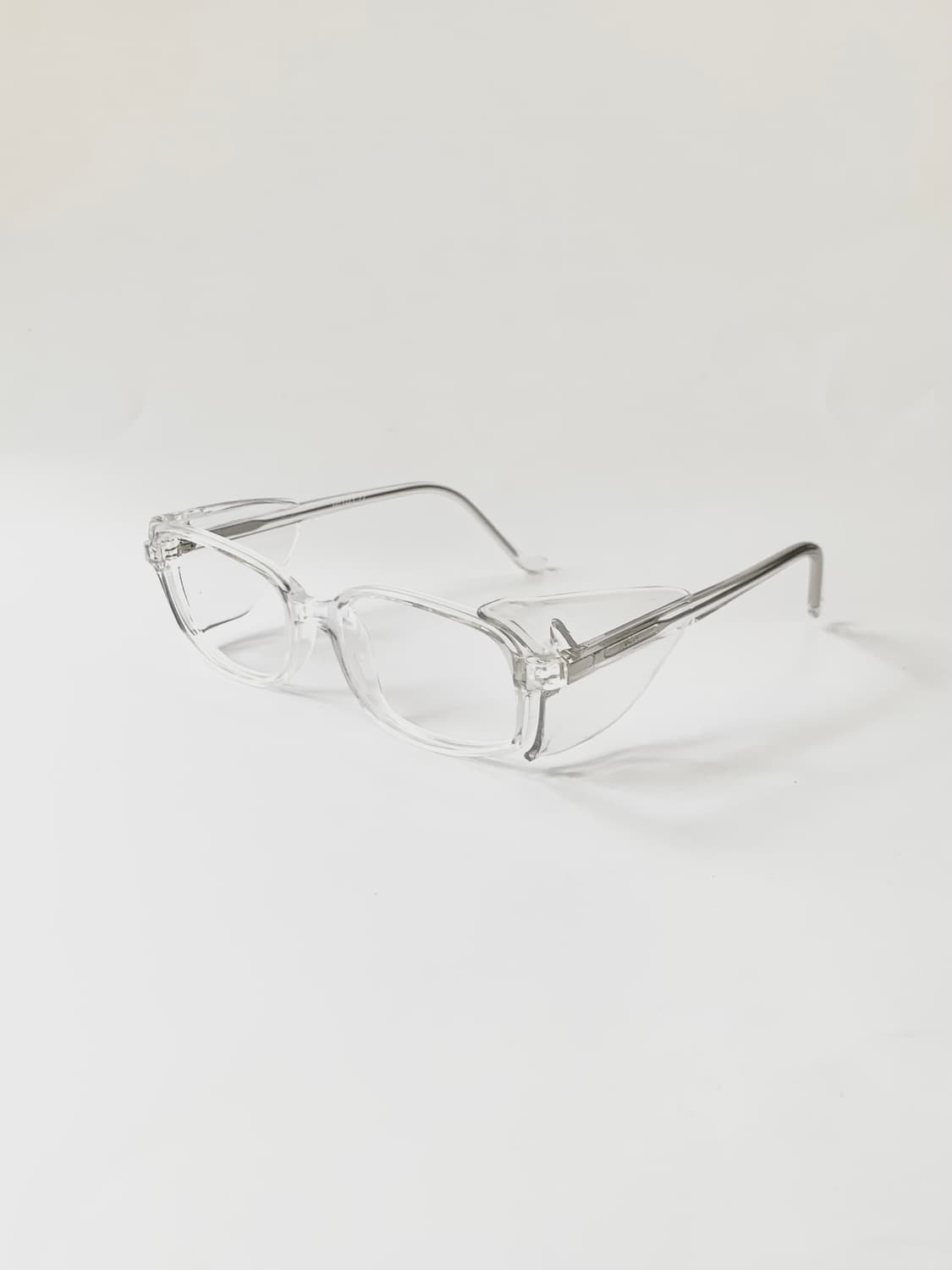[픽키-623] 투명 사이드윙 뿔테 안경 프레임 2000년대 데드스탁 상품이미지1