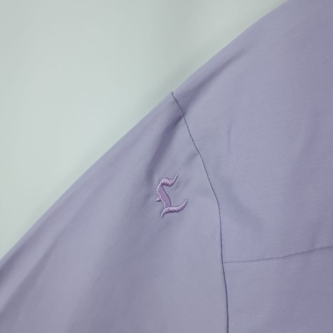 [엘이이와이] 백 슬릿 크롭 셔츠 블라우스 M19013 상품이미지6