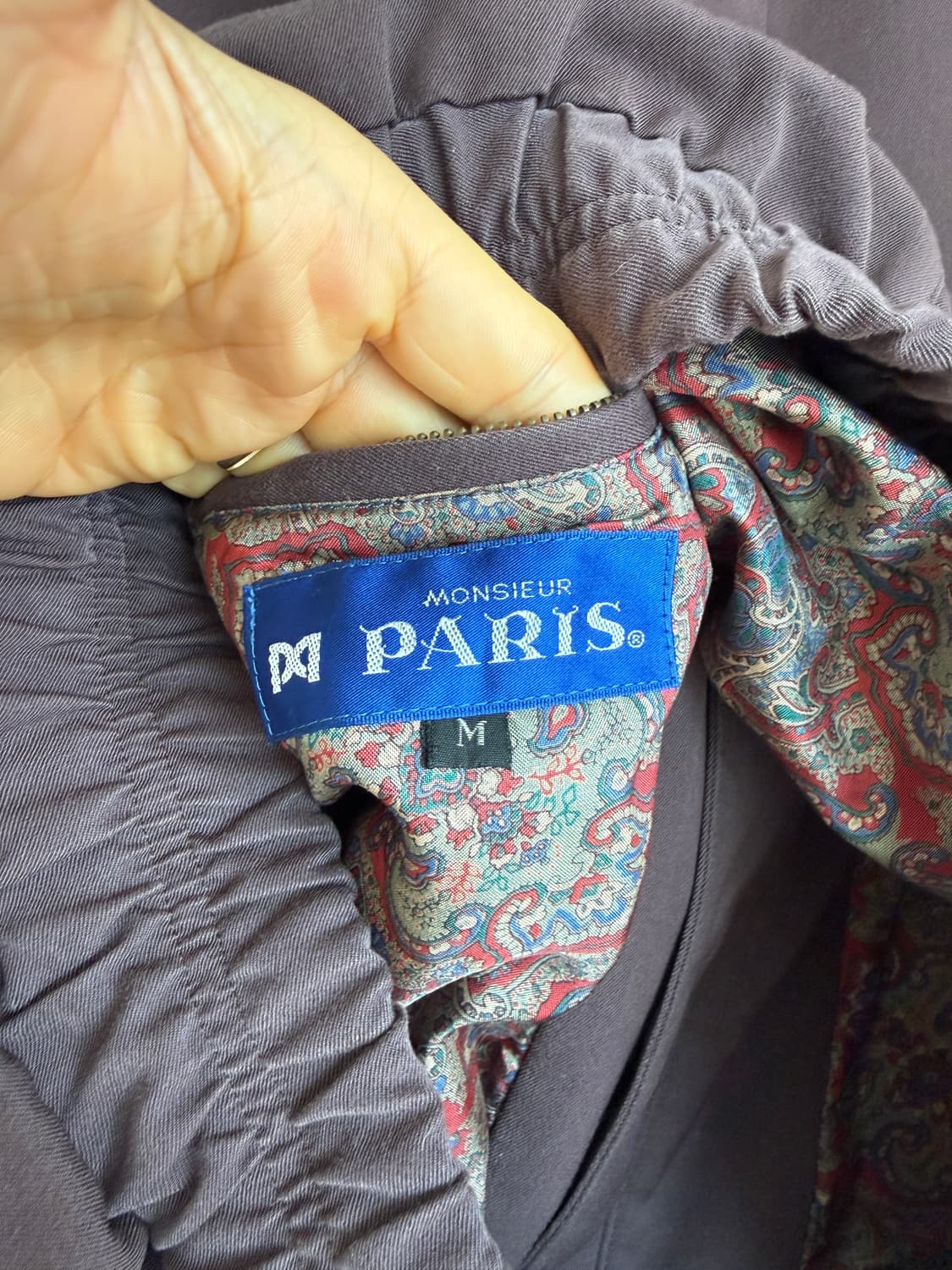 Pre owned 빈티지 블루종 자켓 상품이미지6