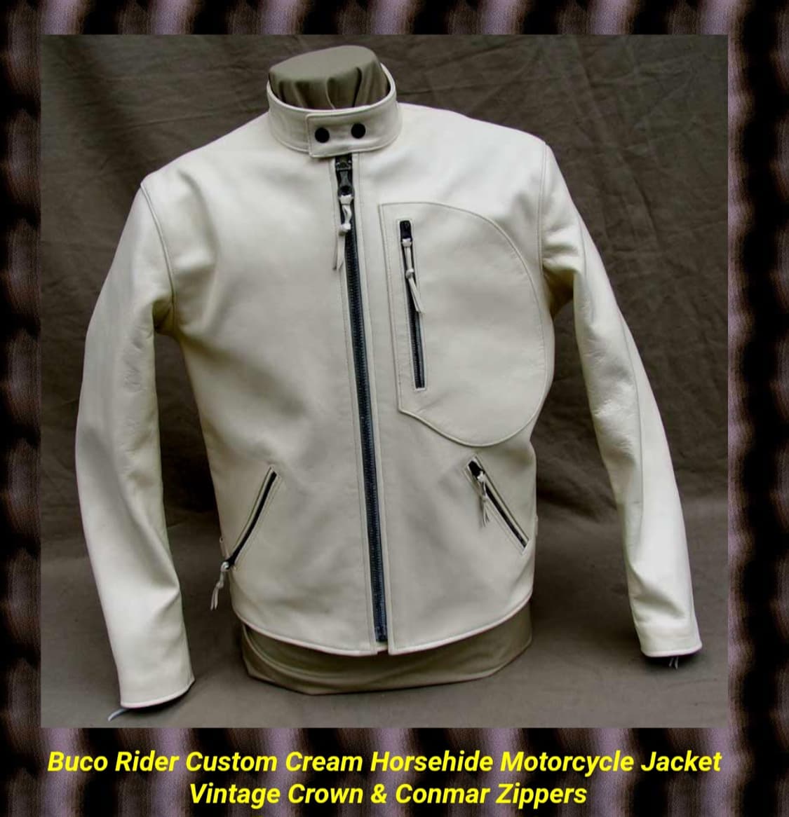 로스트월드 lostworlds 말가죽 부코 라이더자켓 상품이미지9