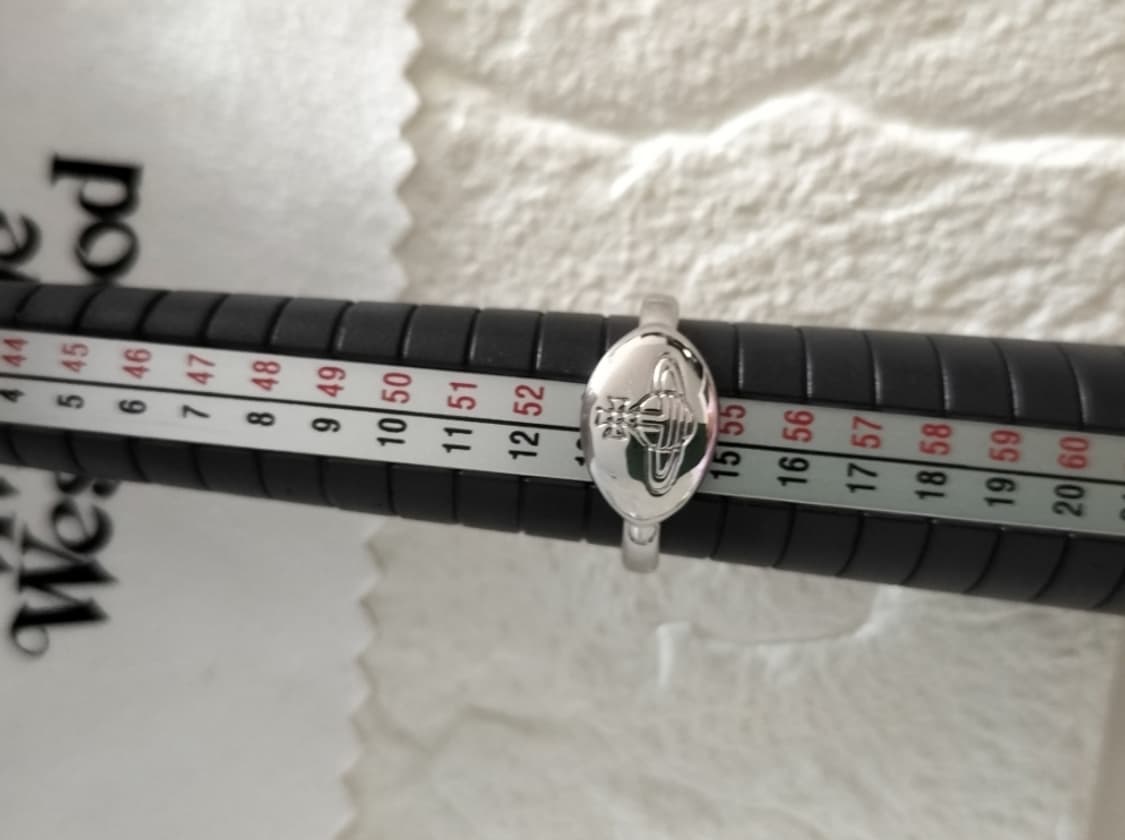 비비안웨스트우드 아카이브 orb 각인 디테일링 반지 상품이미지4