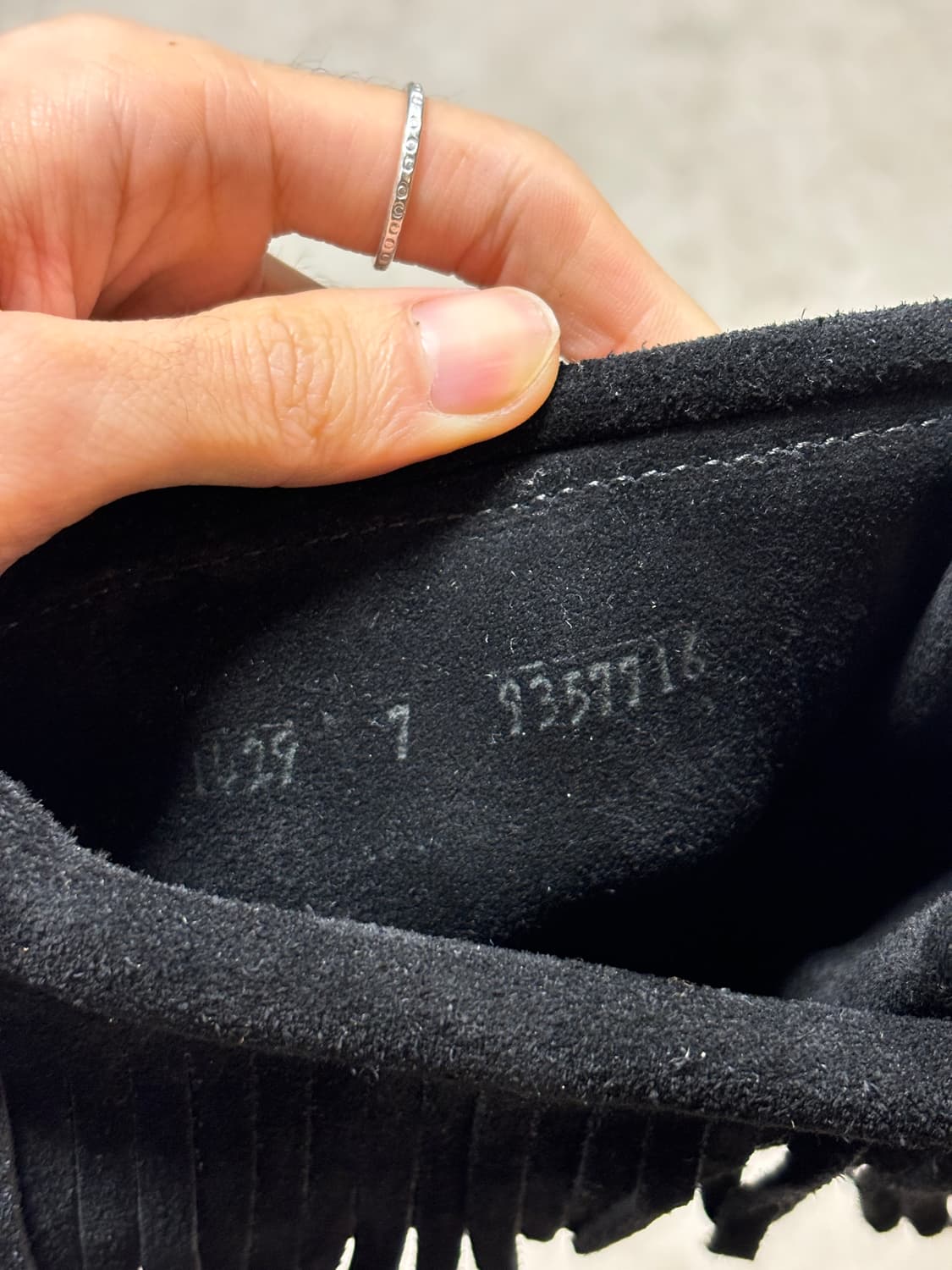 미네통카 레이스업 프린지 스웨이드 부츠 상품이미지7