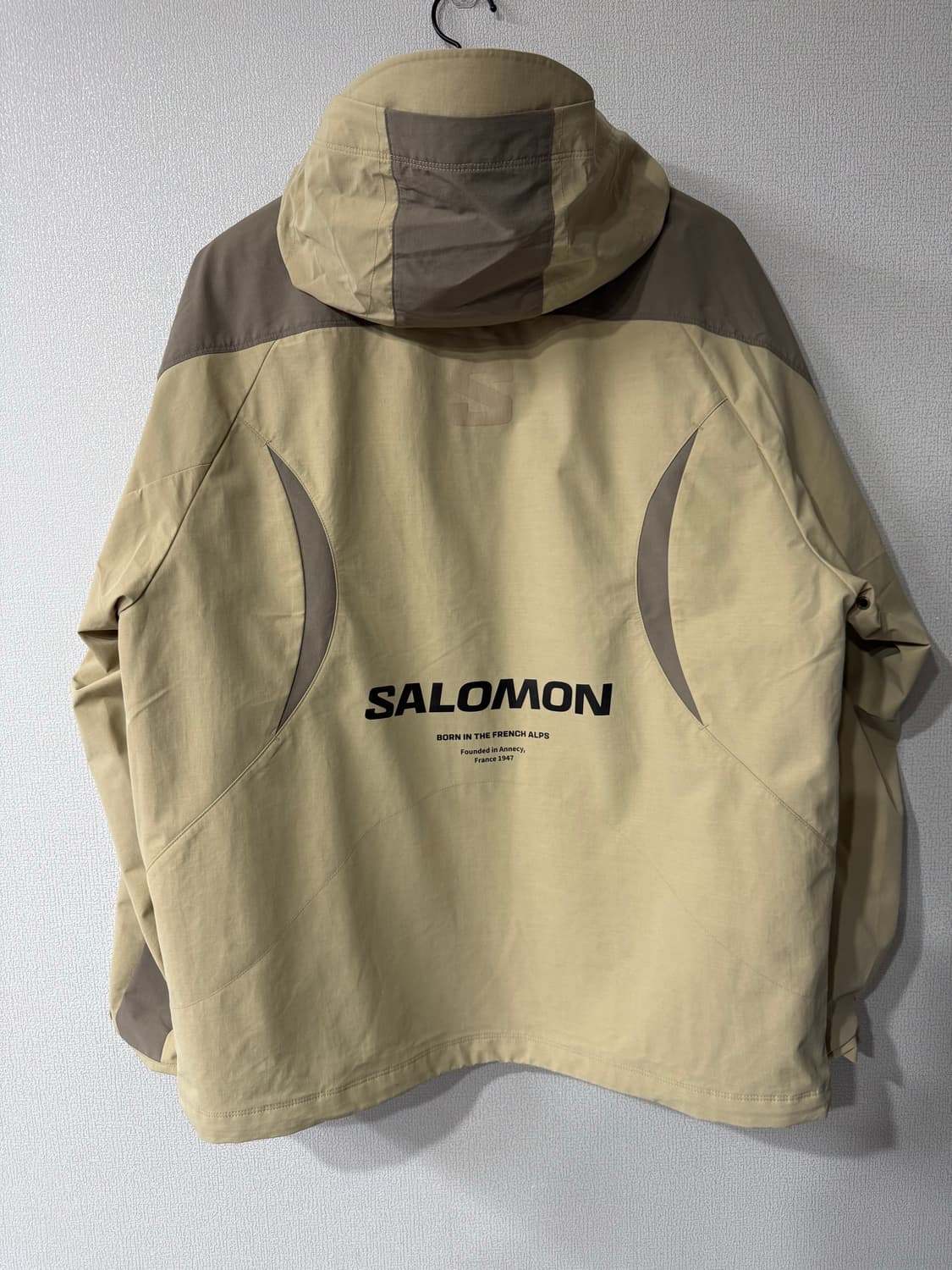 [2XL] 살로몬 윈드스토퍼 풀집업 자켓 베이지컬러 상품이미지3