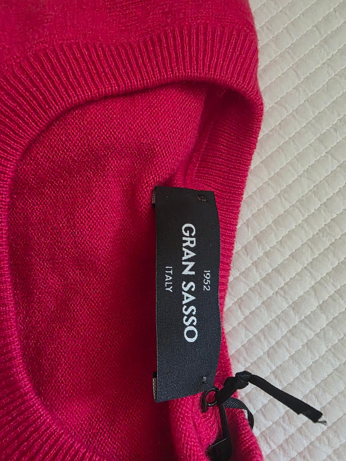 (새상품) 그란사소 캐시미어 니트 상품이미지5