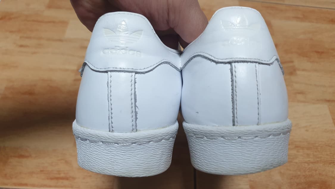 아디다스 슈퍼스타80's 화이트 265(260추천) 상품이미지7