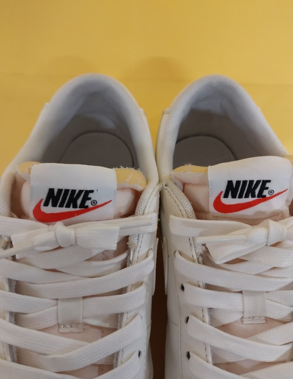 여성 나이키 블레이저 로우 플랫폼 세일 화이트 운동화 (255) 상품이미지5