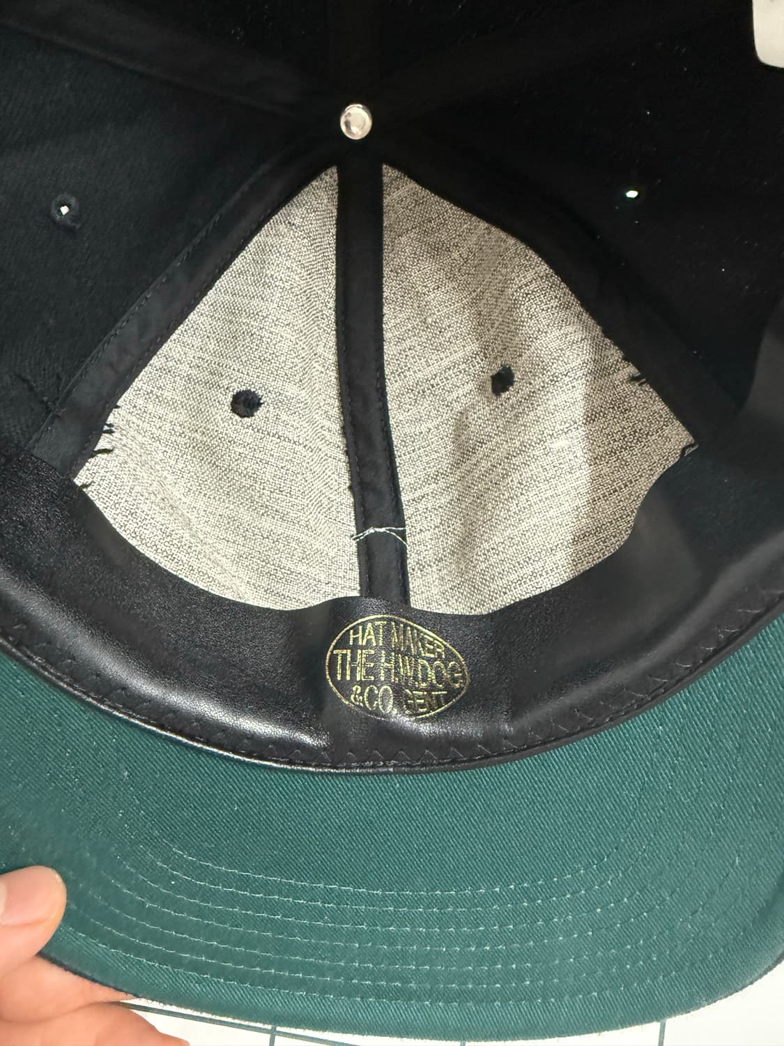 THE H.W.DOG&CO BASEBALL CAP-Black  상품이미지6