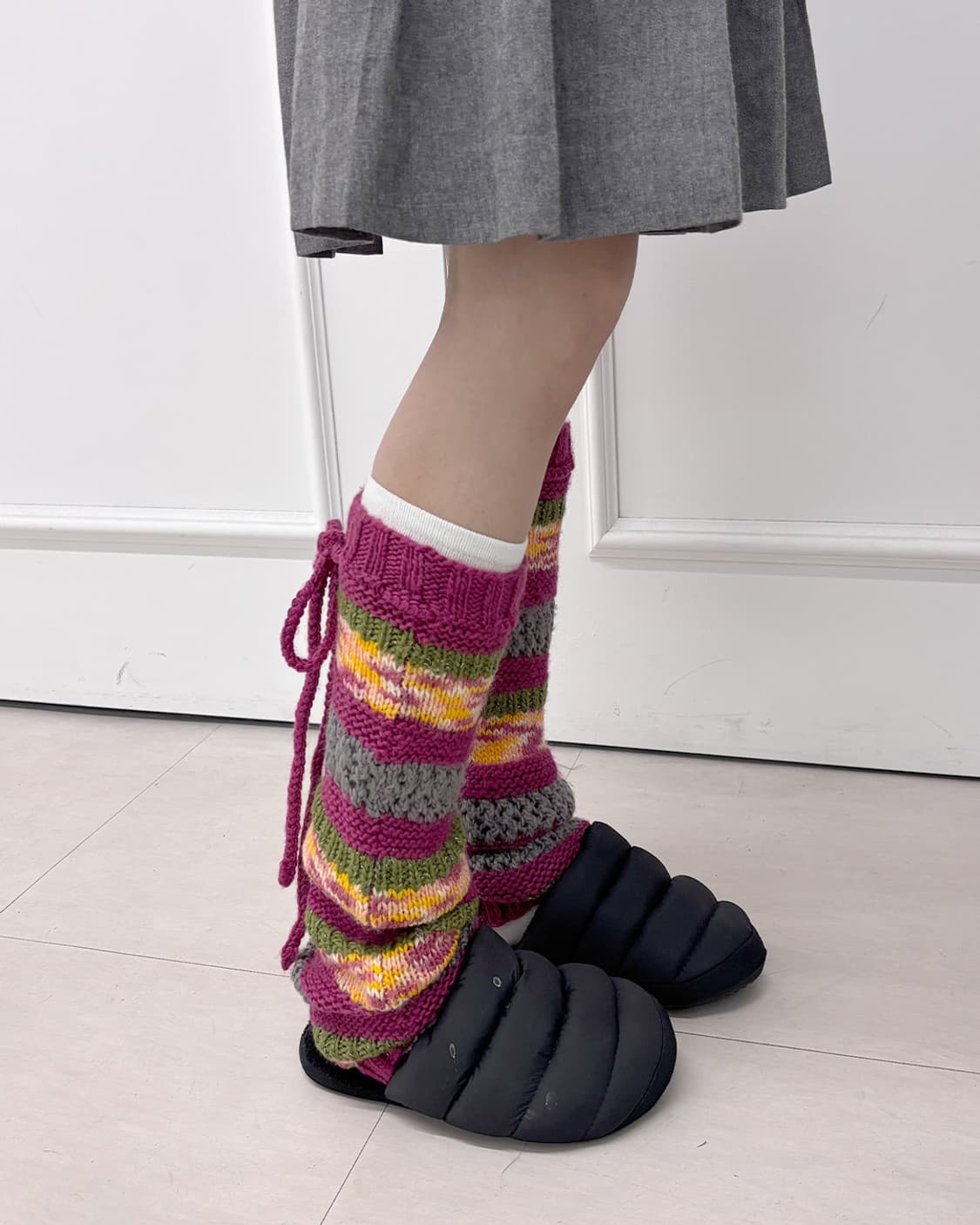 kodada mix match vintage leg warmer 상품이미지2