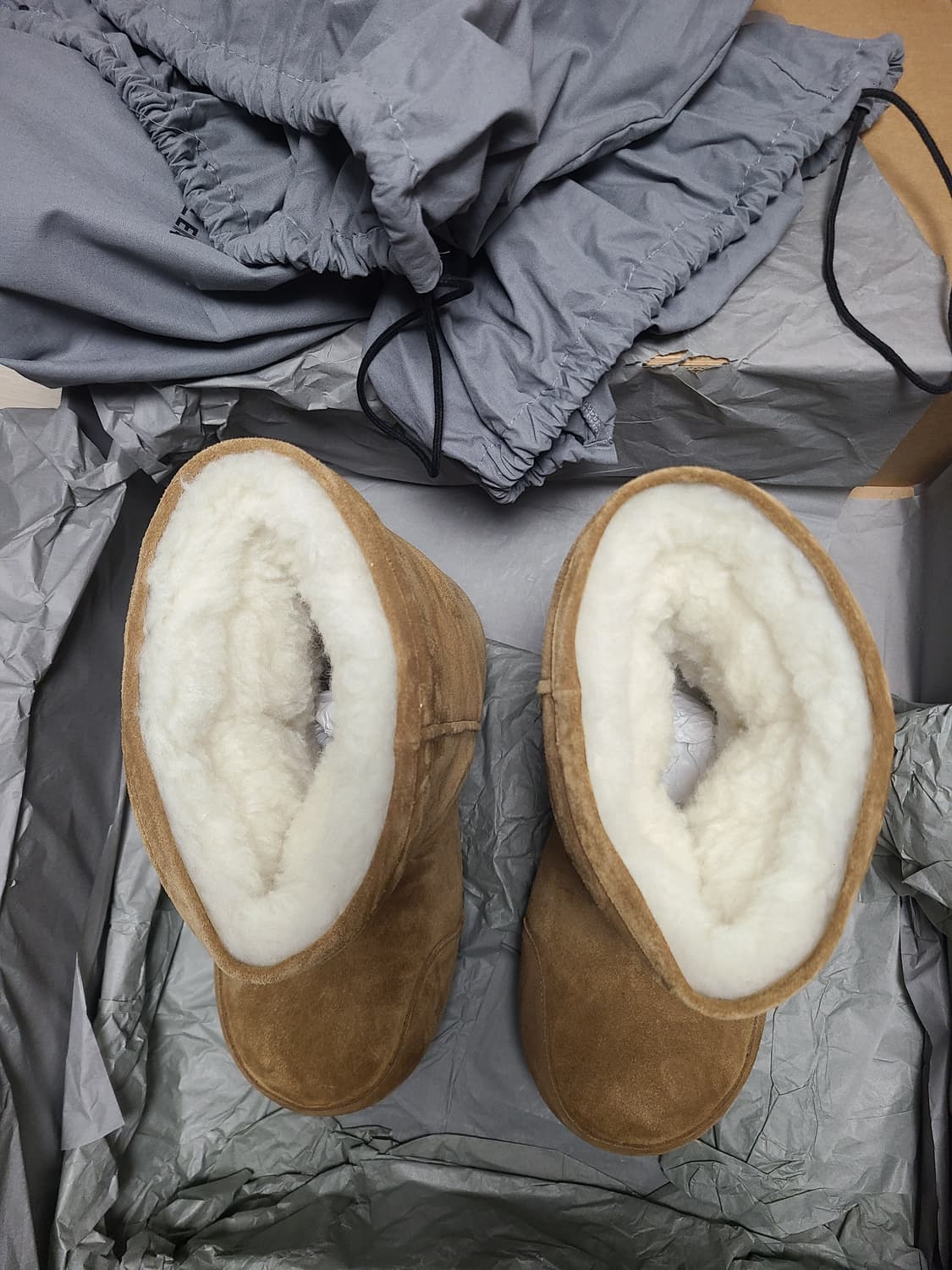 [40E] 발렌시아가 알래스카 퍼 부츠 브라운 상품이미지4