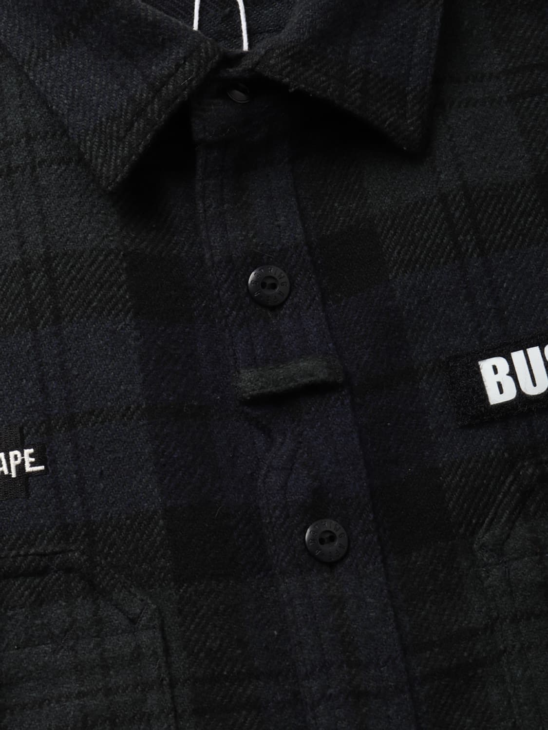 베이프 A BATHING APE Flannel Tactical Shirt 상품이미지8