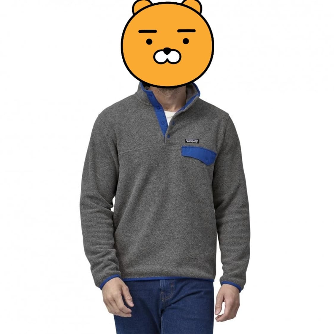 [XS]파타고니아 신칠라 라이트웨이트 그레이 블루 상품이미지6