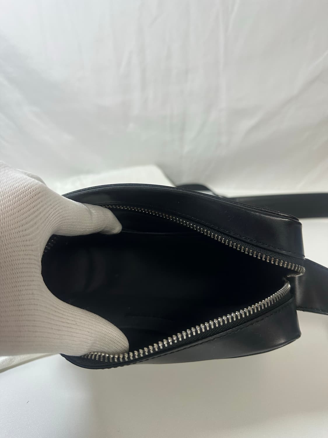 (OS) 우영미 스퀘어/레터링로고 레더 미니백  상품이미지9