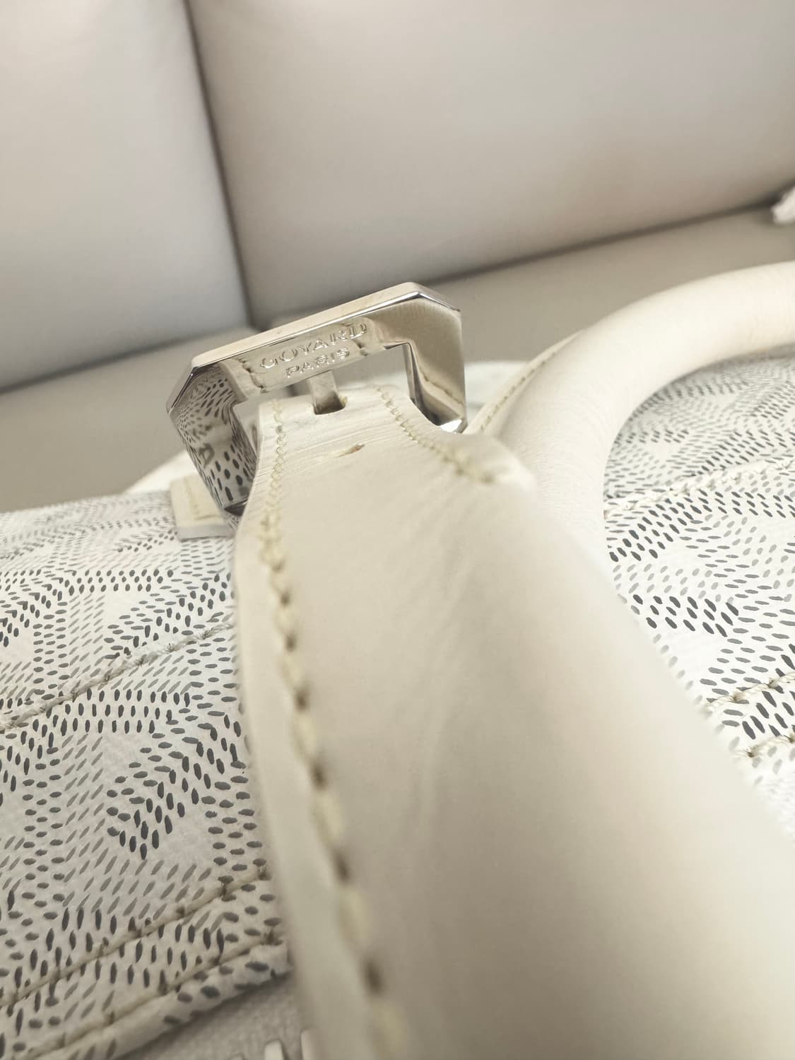 고야드 goyard보울링 45 화이트 BOWLINO45TY50CL50 상품이미지6