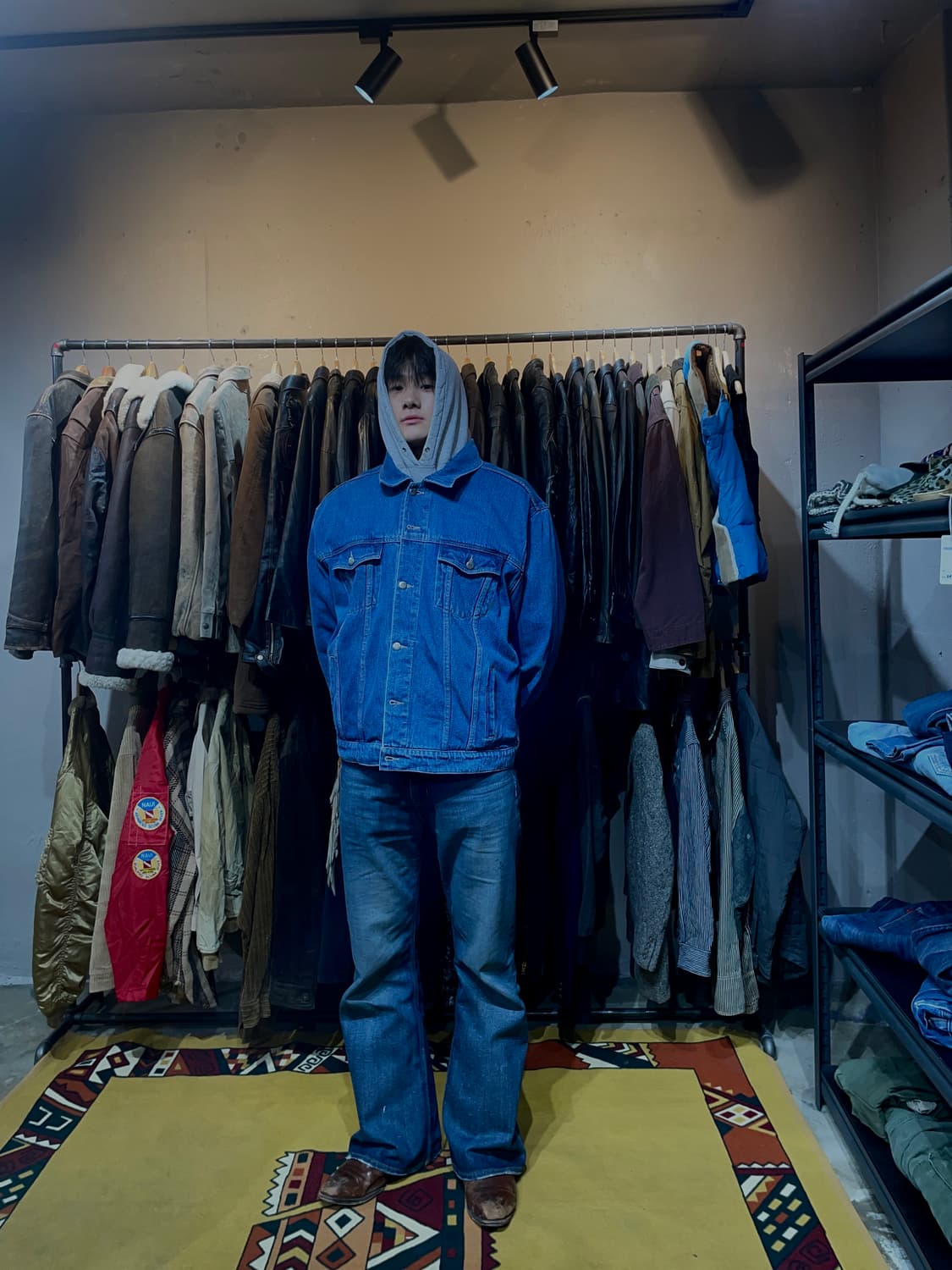 Wrangler HERO Denim Trucker Jacket 상품이미지2