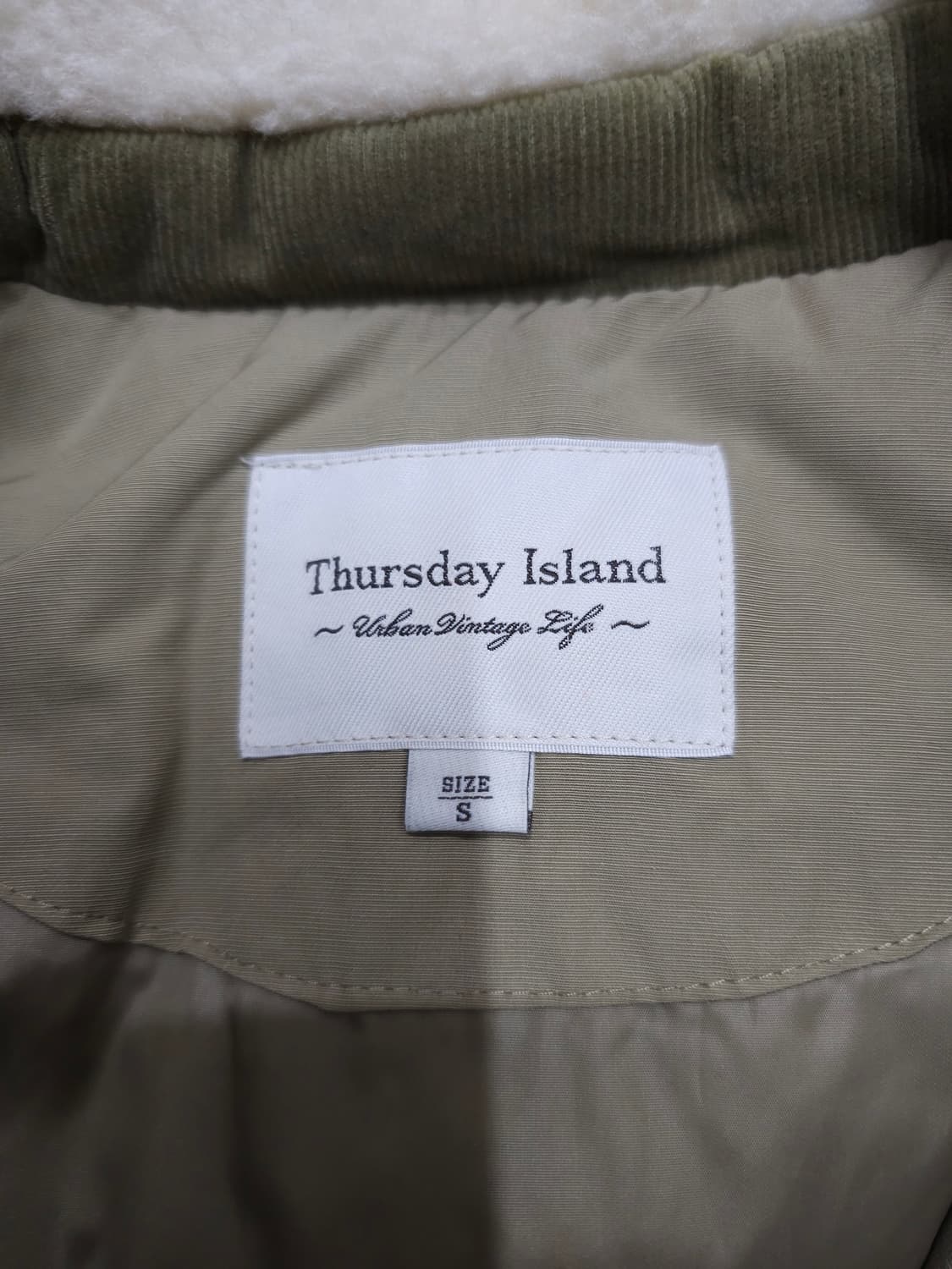 써스데이아일랜드 루즈핏 다운 롱패딩 상품이미지8