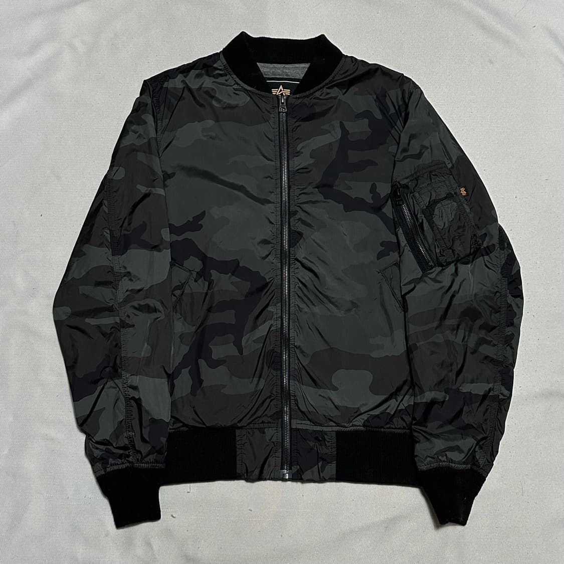 M 알파인더스트리 MA-1 TT 카모 자켓 상품이미지2