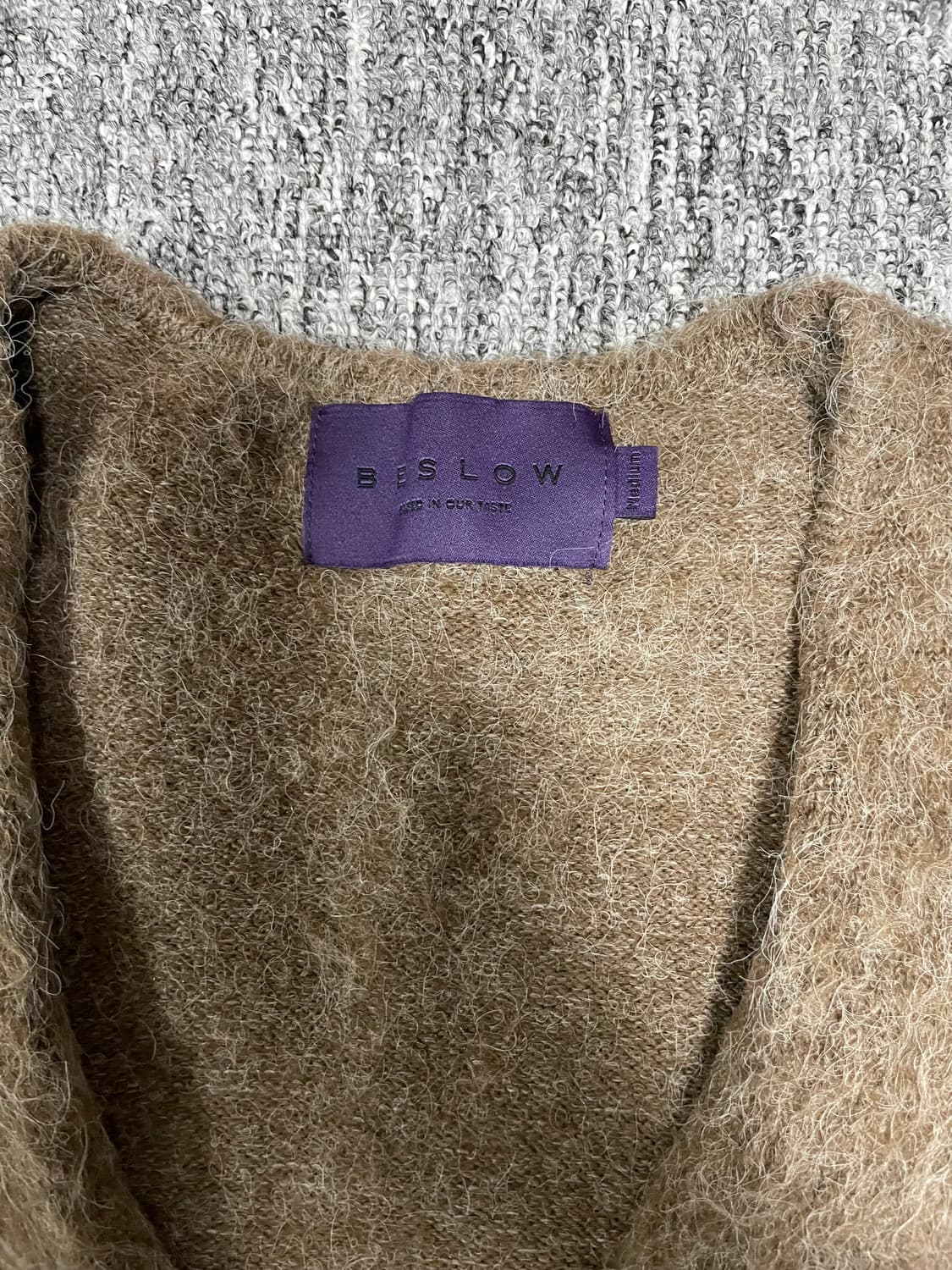 비슬로우 모헤어 가디건 상품이미지2