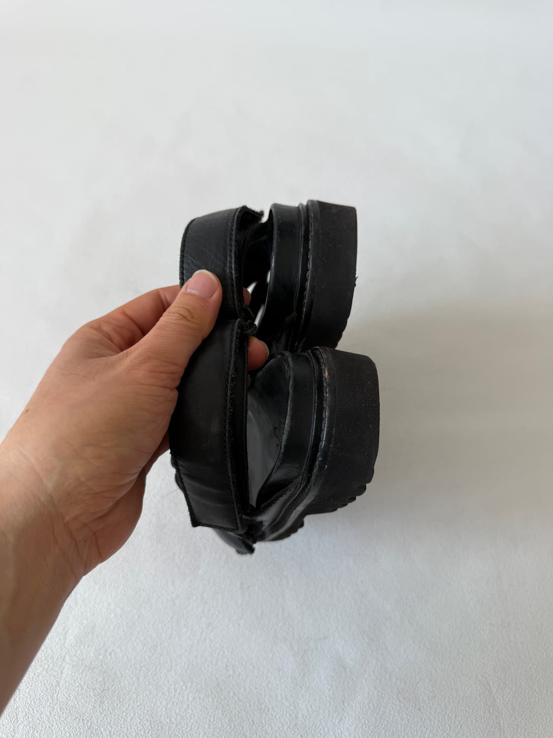 [225]코스(COS) 레더 벨크로 샌들 상품이미지7