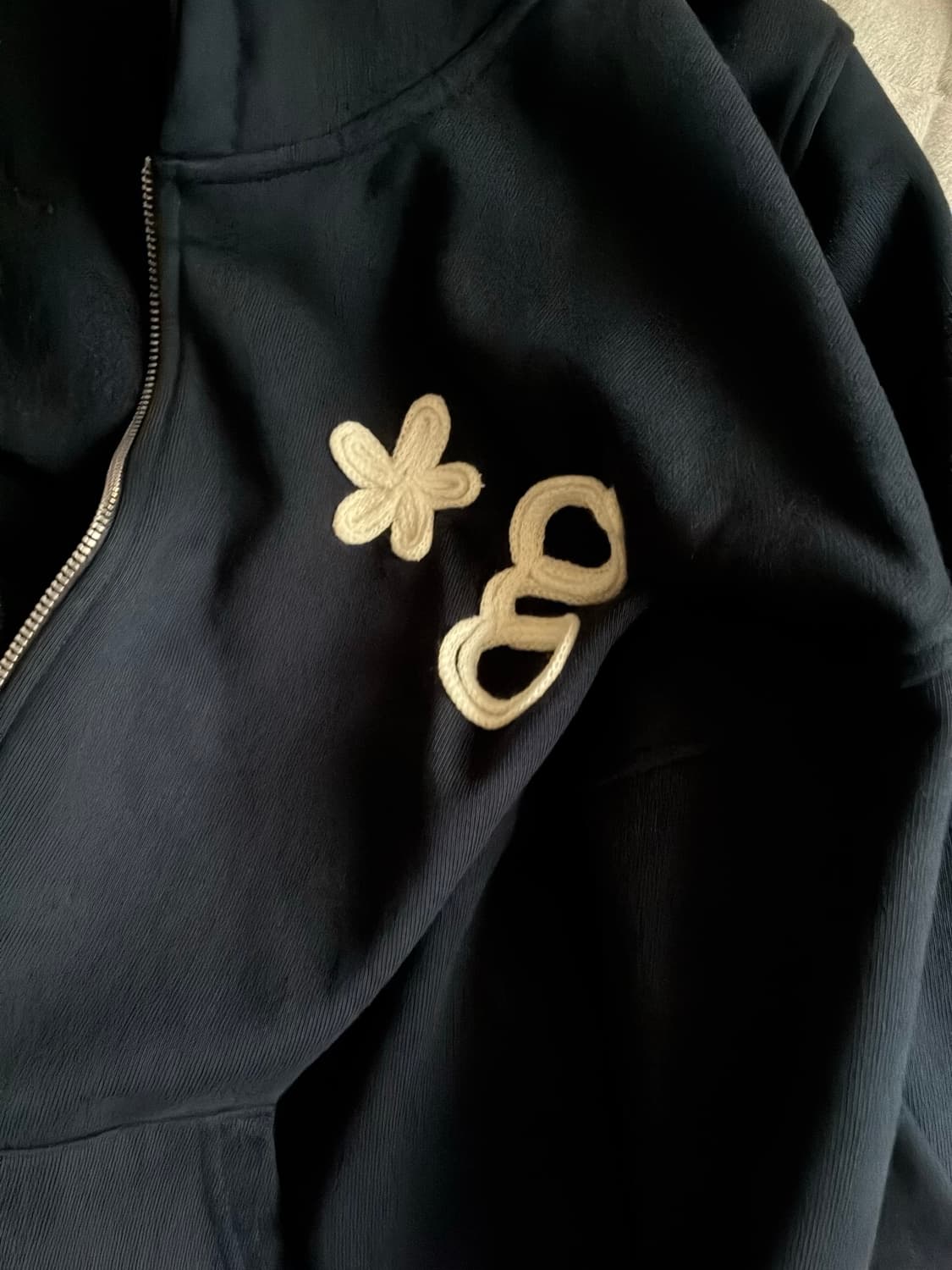 글런든 후드집업 네이비 3사이즈  상품이미지3