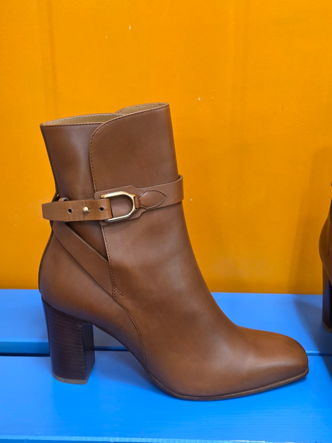 37 랄프로렌 틸튼 웰링턴 앵클 부츠 브라운 상품이미지3