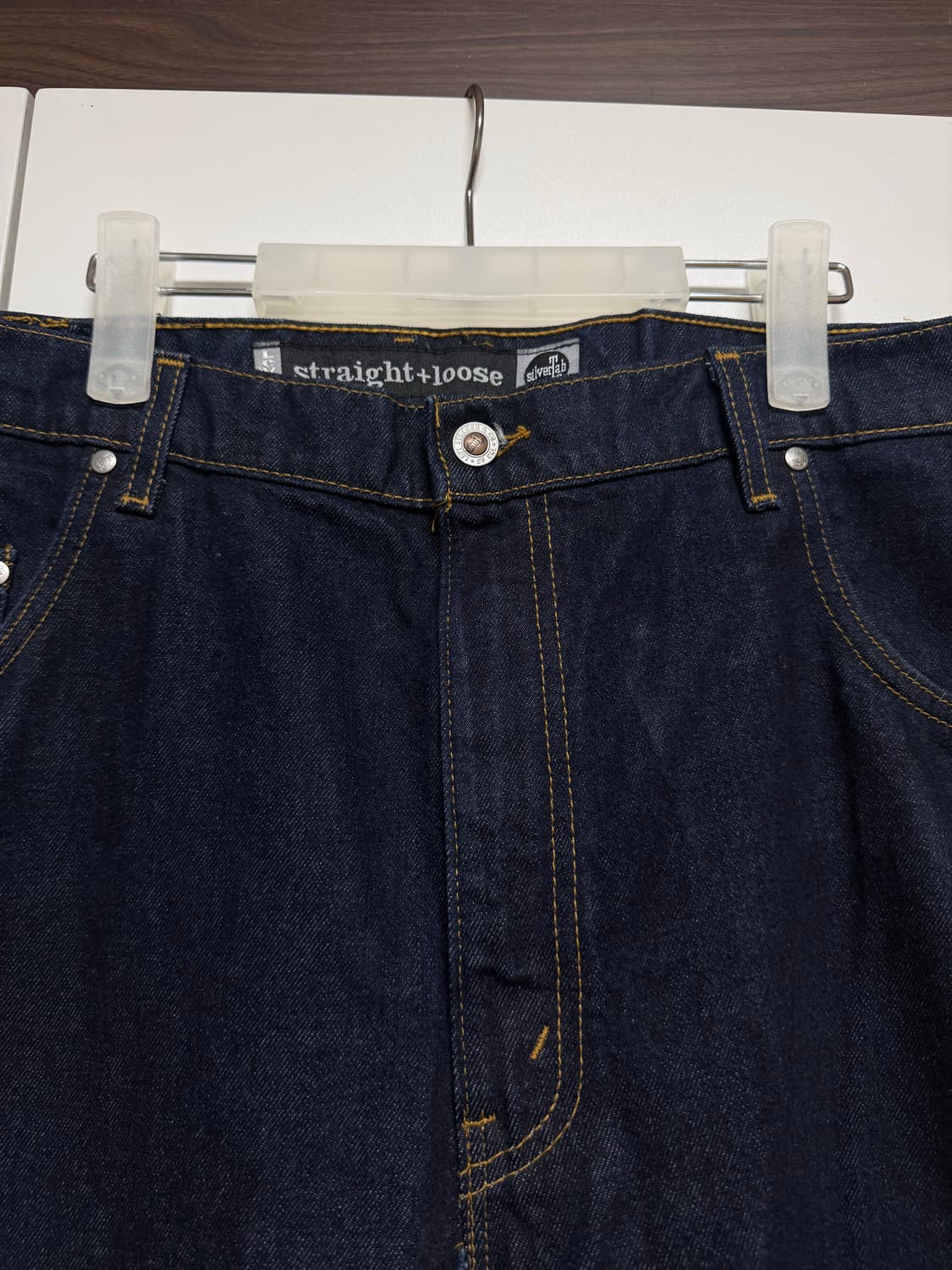 90s 리바이스 실버탭 스트레이트 루즈 (40x30) 상품이미지3