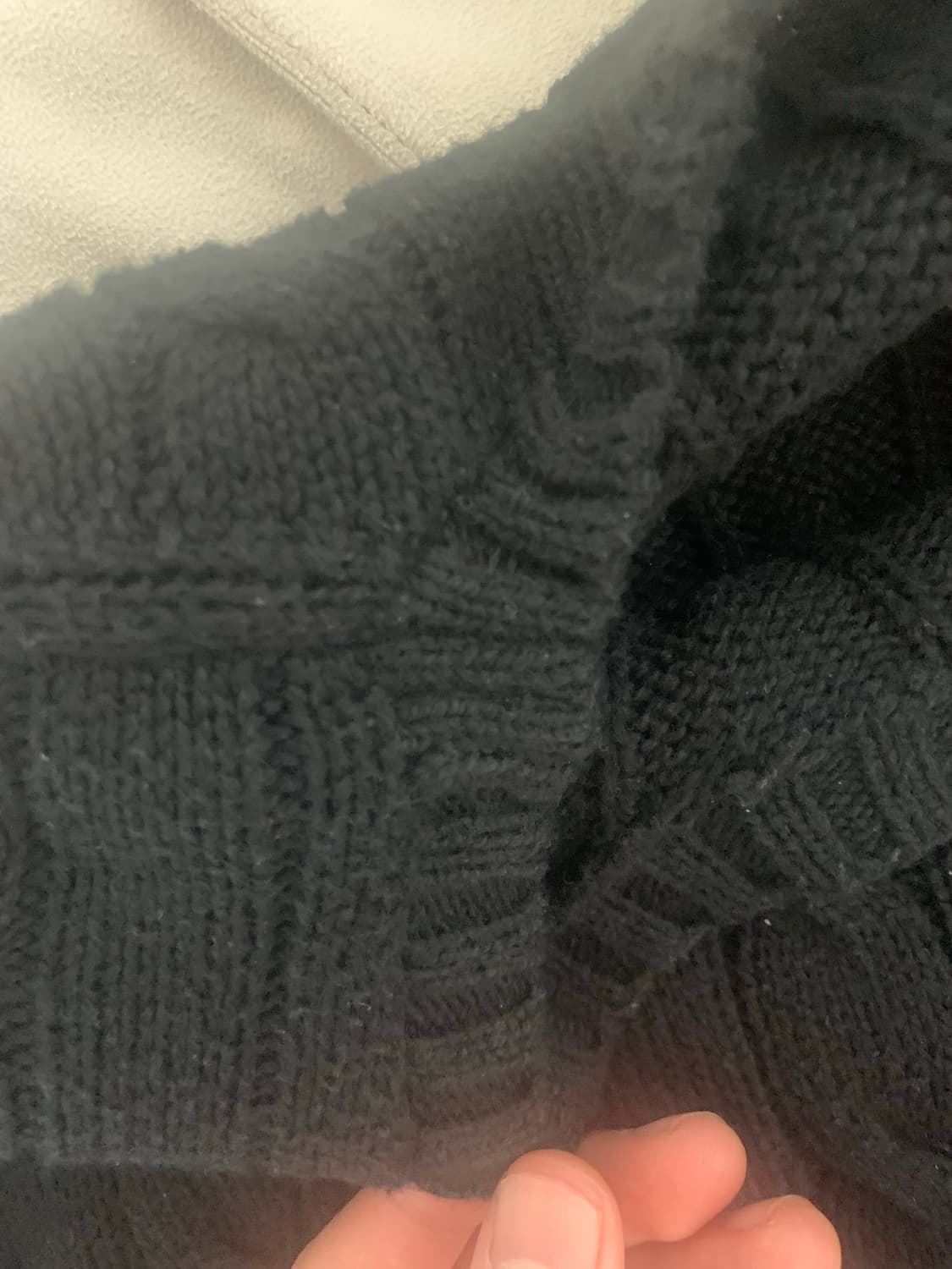 폴로 꽈배기 니트 상품이미지3