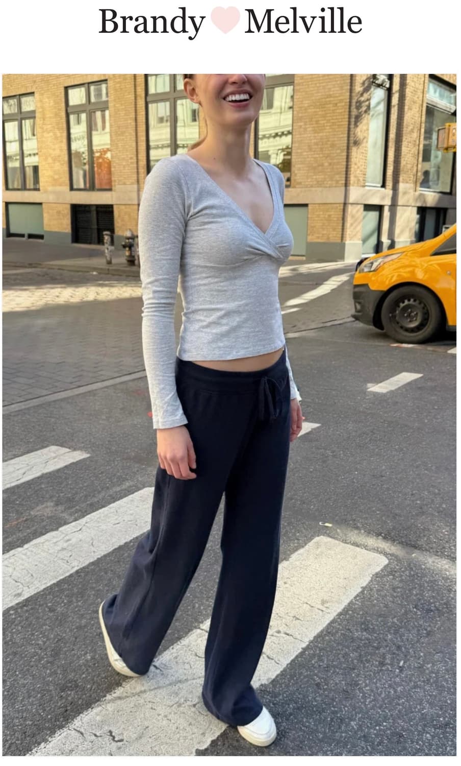 브랜디멜빌 네이비 스웻팬츠 상품이미지4