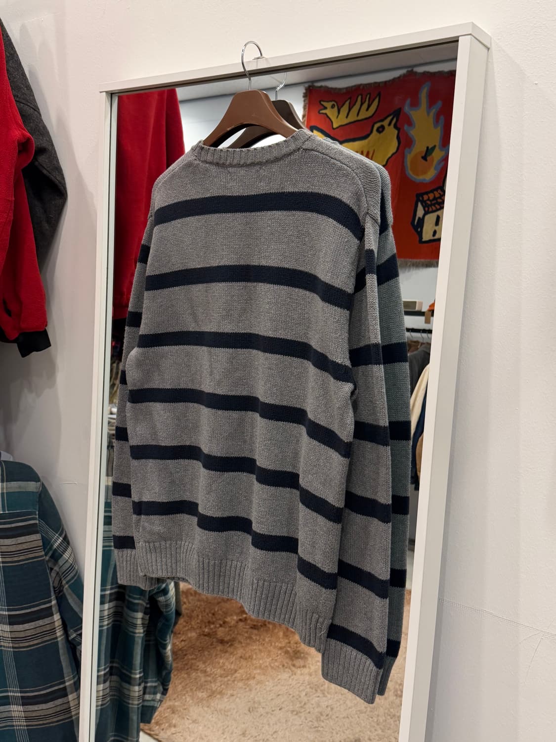 Chaps Ralph Lauren 챕스 랄프로렌 스트라이프 크루넥 니트 상품이미지5