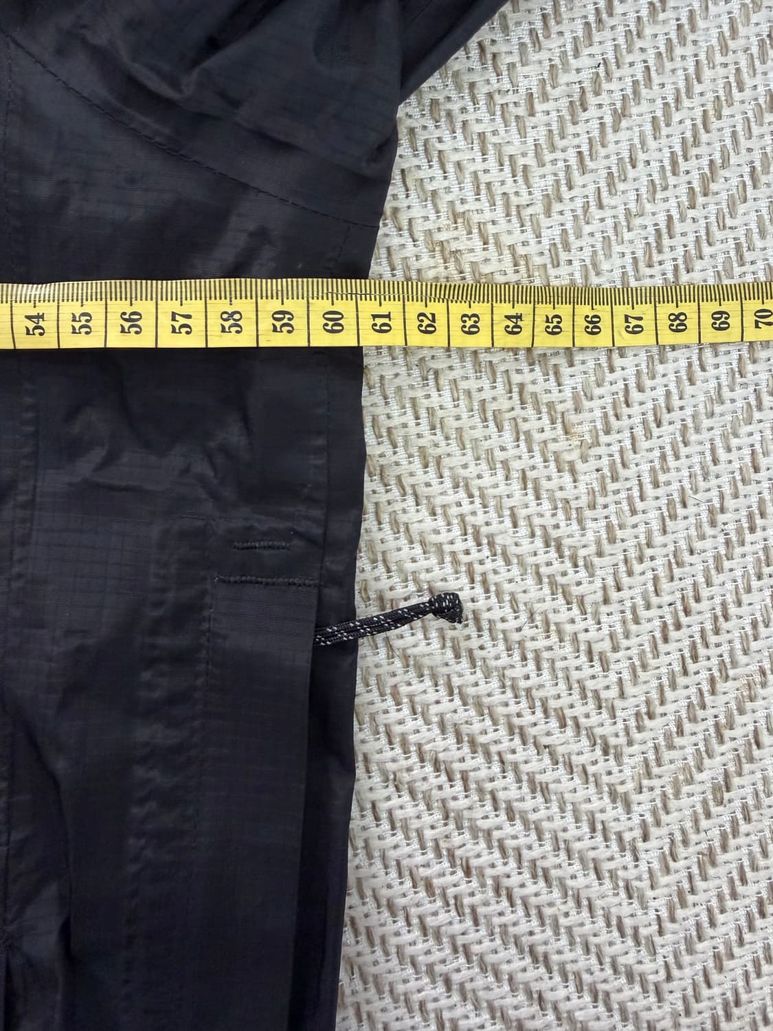 정품) 피엘라벤 남성 블랙 방수 자켓 M 상품이미지9