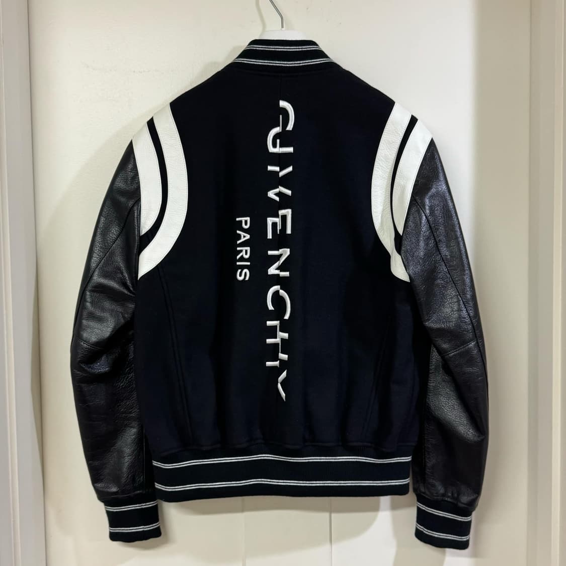 지방시 울 레더 스플릿 봄버 자켓 상품이미지5