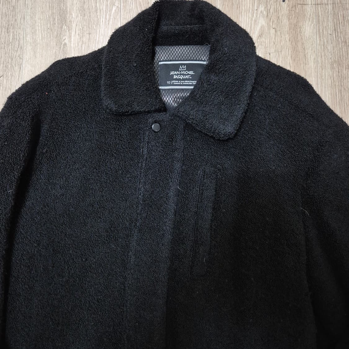 장미쉘 바스키아 와펜 뽀글이 후리스 자켓 M(95) 상품이미지2